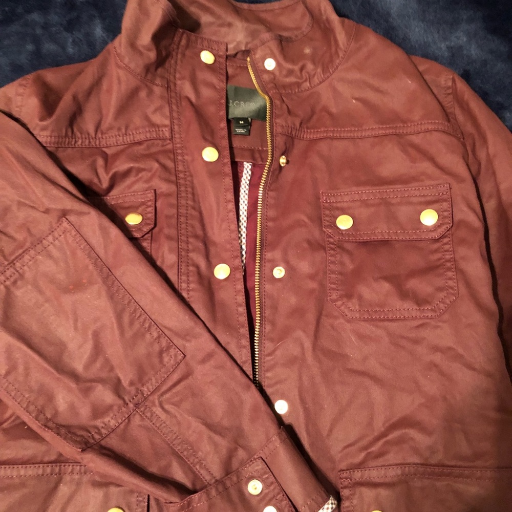 Sz medium Jcrew rain jacket.